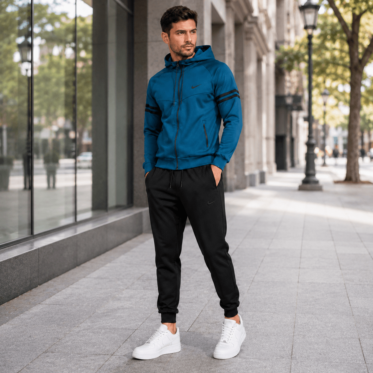 Muška Premium Trenerka – – 3XL – slika 3