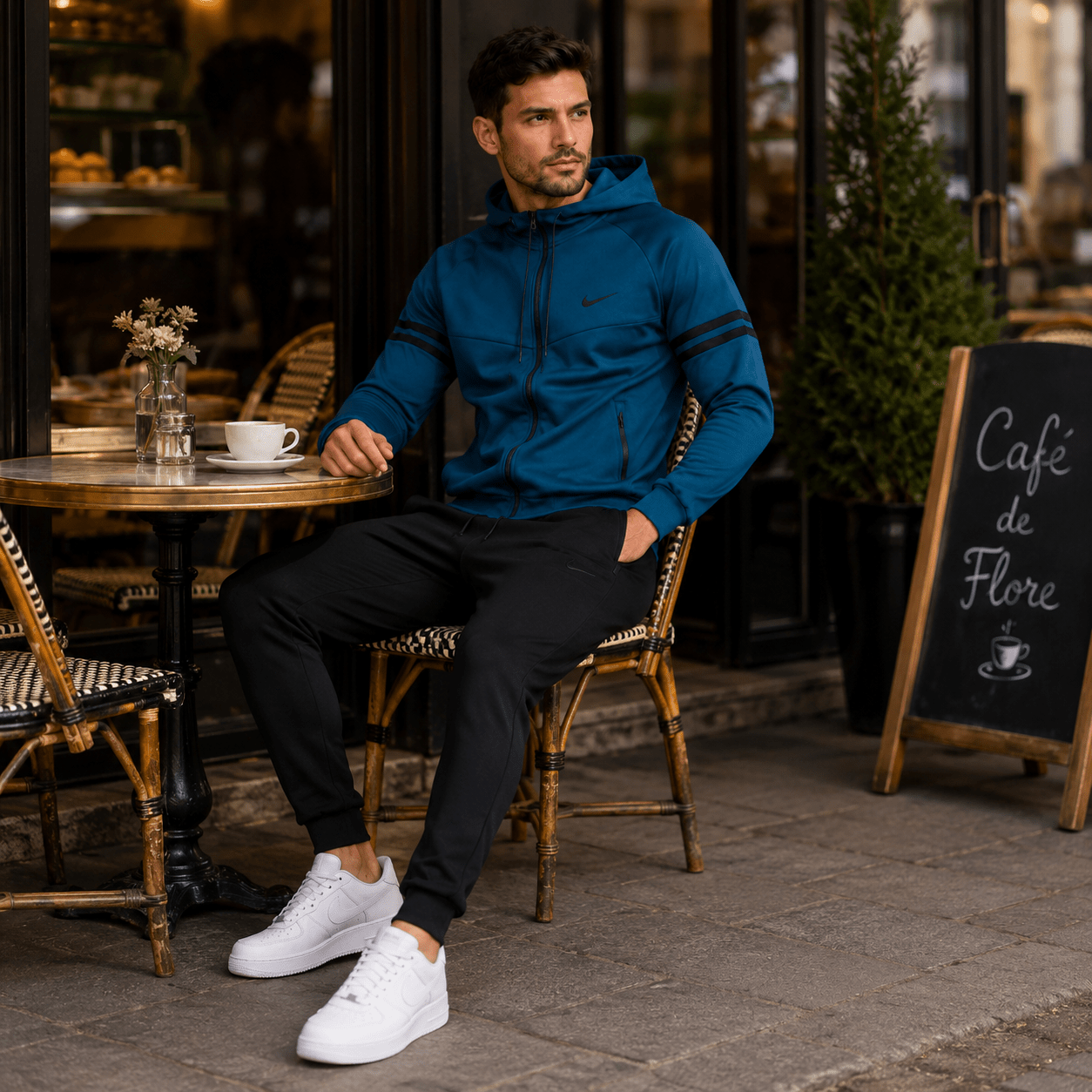 Muška Premium Trenerka – – 3XL – slika 5
