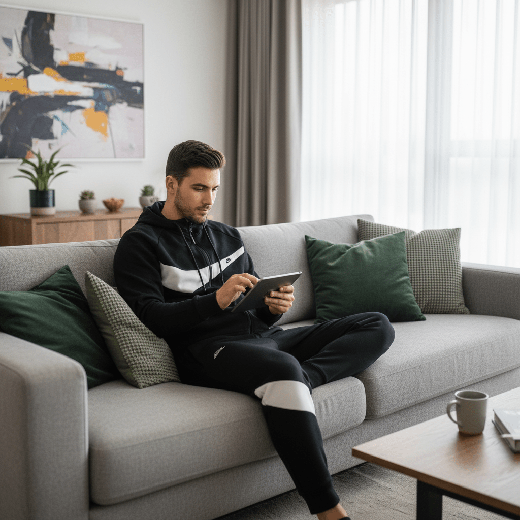 Muška Trenerka Crna - Komplet Gornji i Donji Dio – Trenerke – S – slika 4