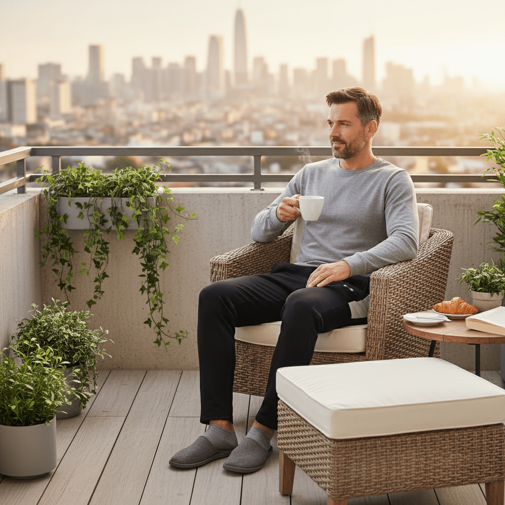 Muška Trenerka Donji Dio - Crno - Bijeli Stil sa Sportskim Logom – Sportska odjeća – S – slika 6