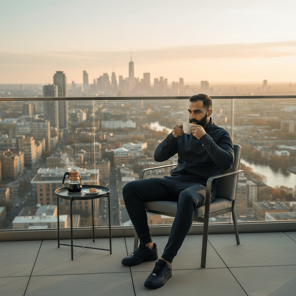 Muška Trenerka Set - Premium Kvalitet i Udobnost – Muška odjeća – L – slika 8