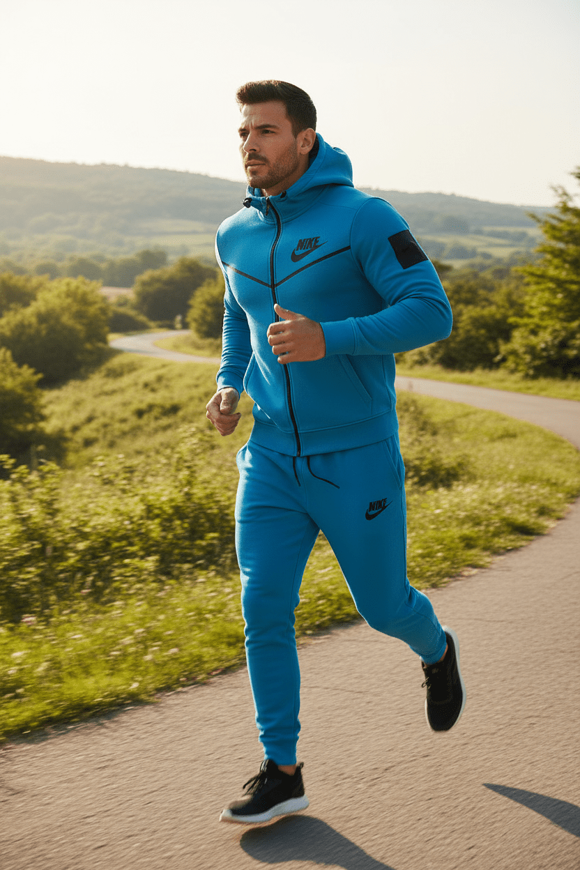 Muška trenirka u modernom sportskom stilu - SAMO KLIKNI