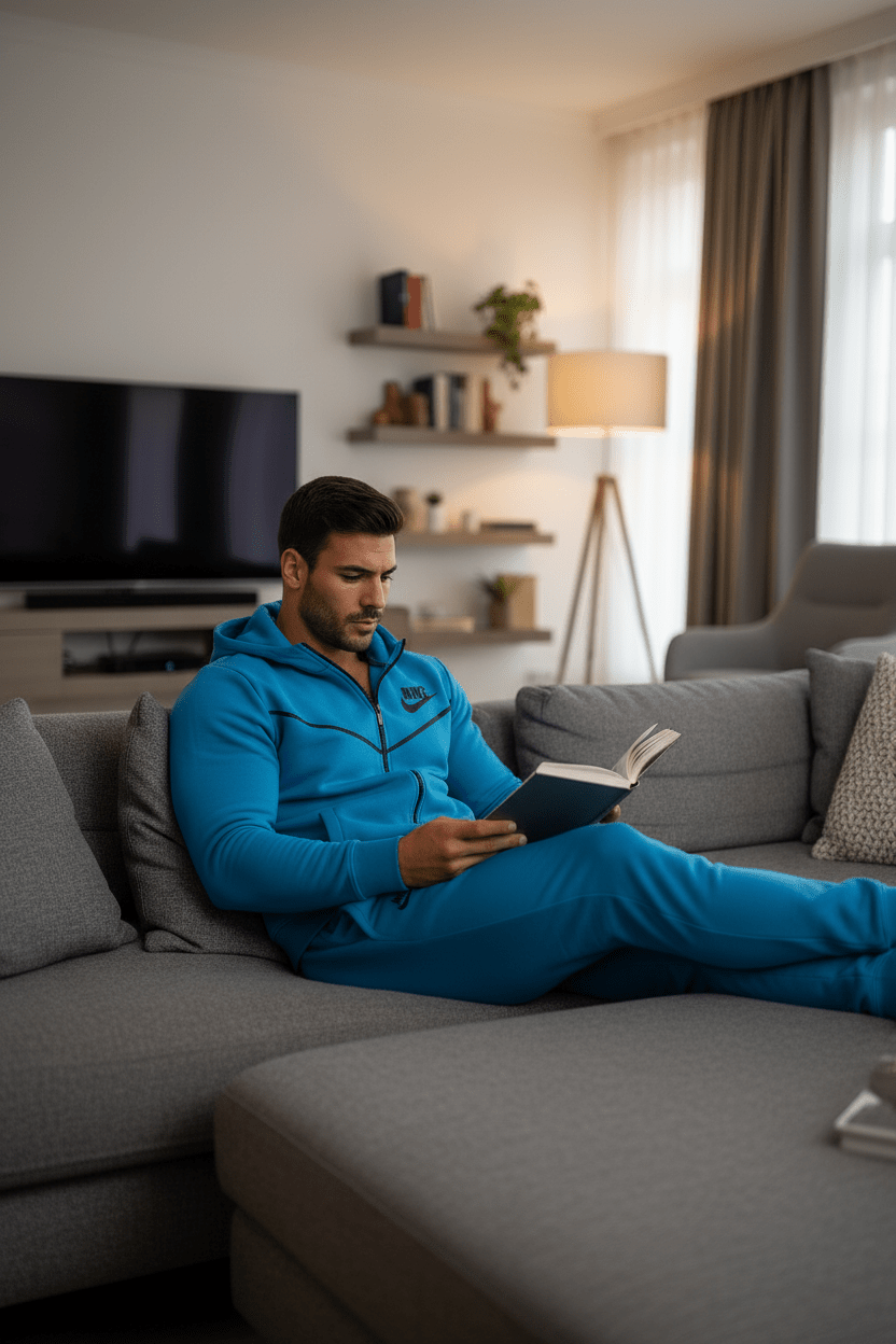 Muška trenirka u modernom sportskom stilu - SAMO KLIKNI