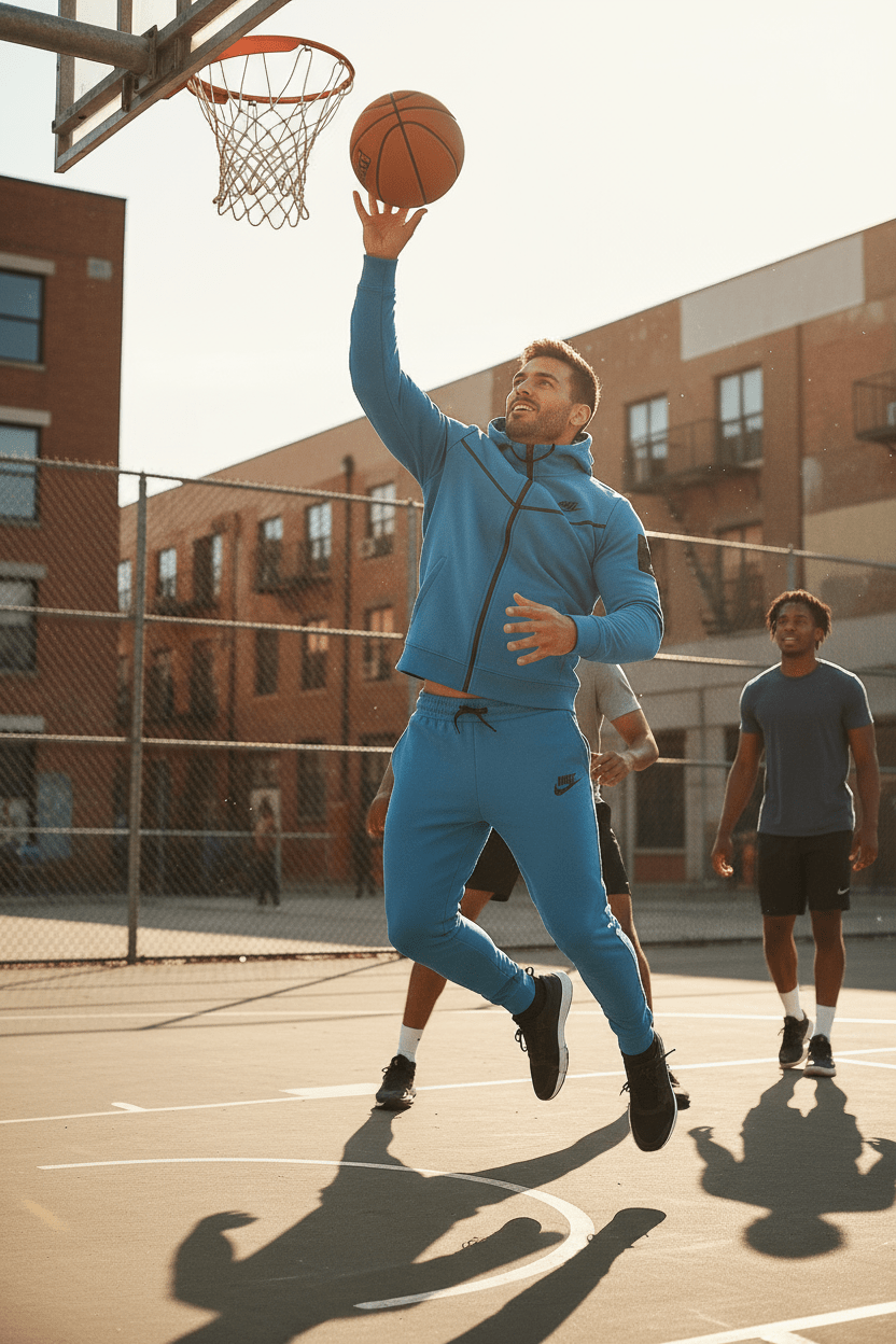 Muška trenirka u modernom sportskom stilu - SAMO KLIKNI