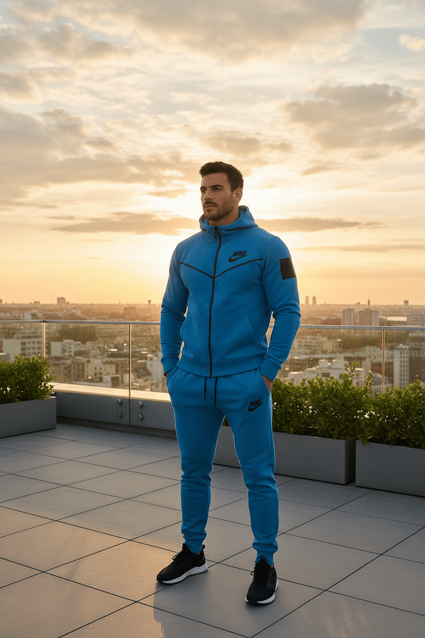 Muška trenirka u modernom sportskom stilu - SAMO KLIKNI