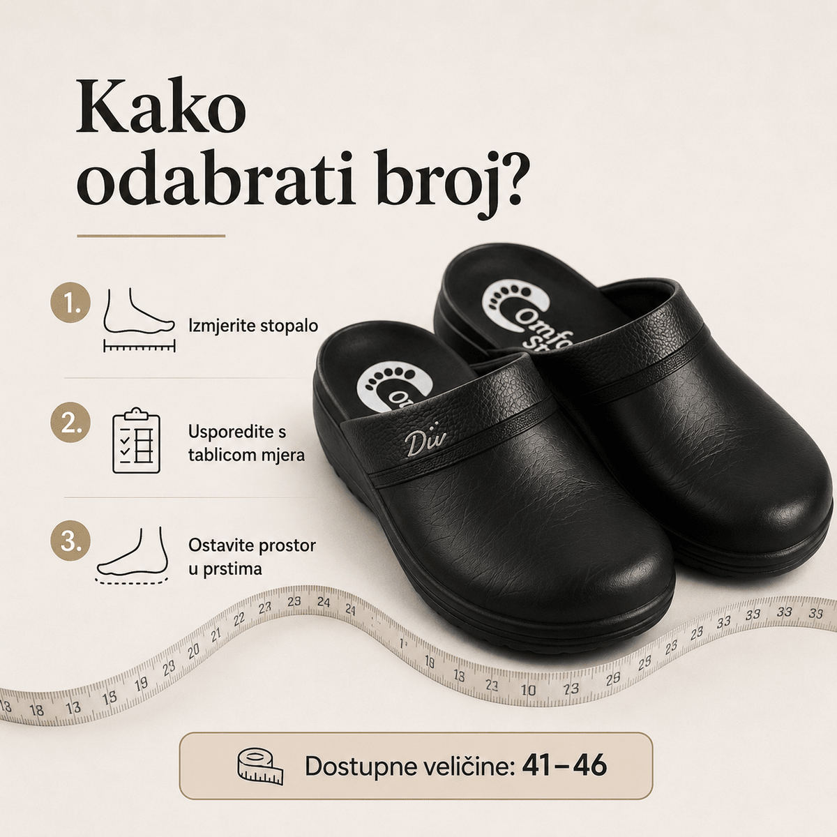 Muške anatomske klompe – Obuća i Papuče – 41 – slika 6