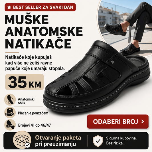 Muške anatomske natikače – Obuća i Papuče – 42 – slika 2