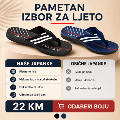 Muške japanke – – Crne 41 – slika 4