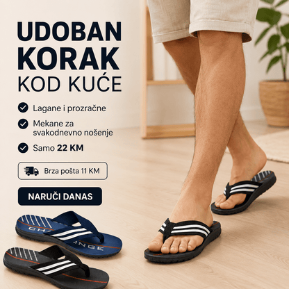 Muške japanke – – Crne 41 – slika 2