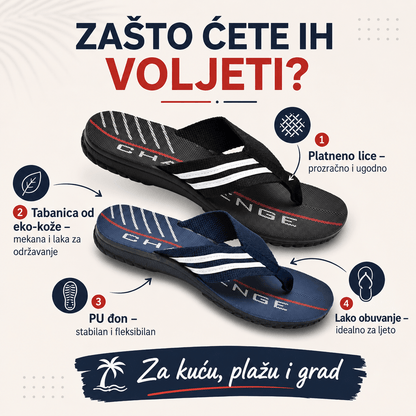 Muške japanke – – Crne 41 – slika 5