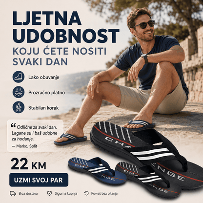 Muške japanke – – Crne 41 – slika 7
