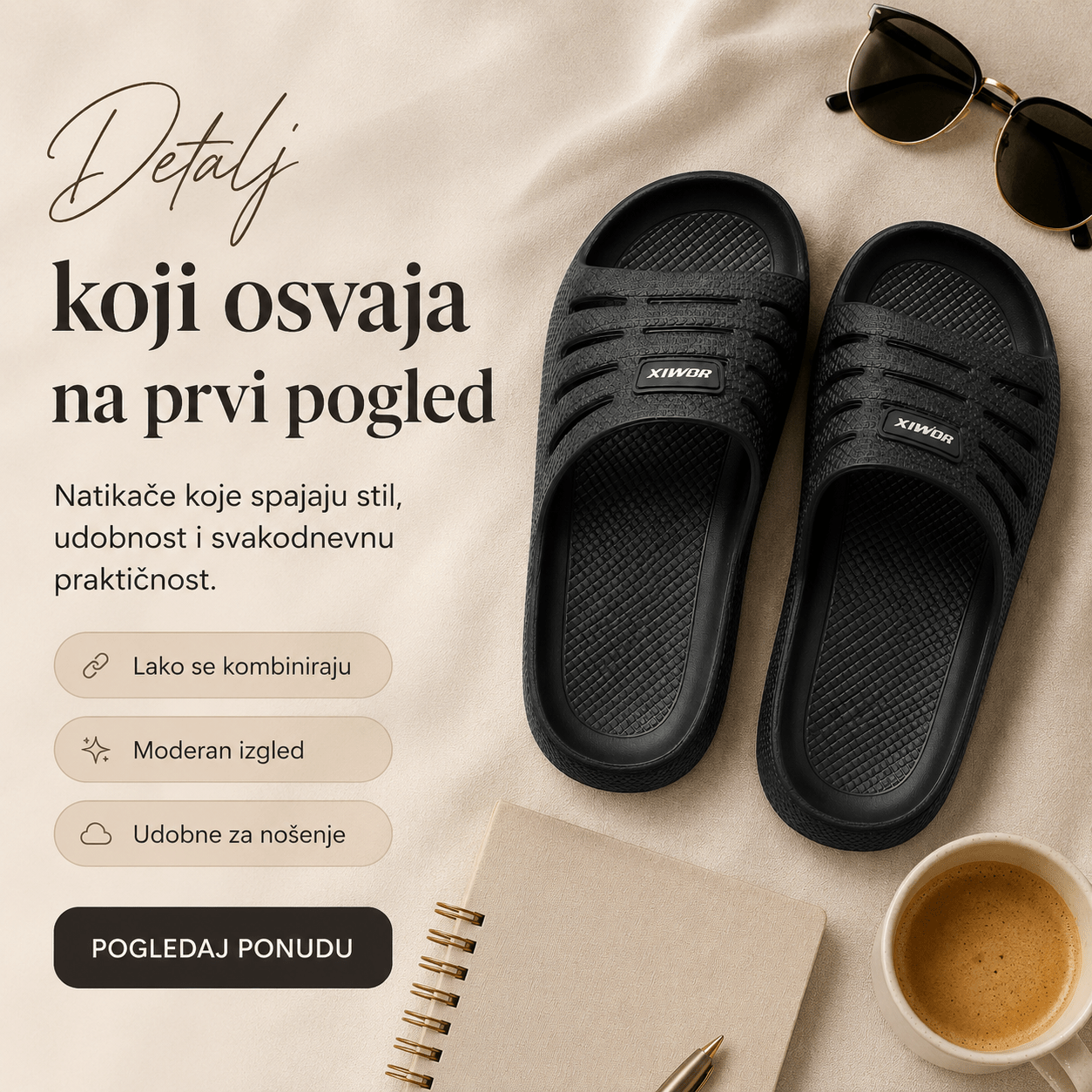 Muške Ljetne Papuče Veliki Brojevi – – 44 – slika 2