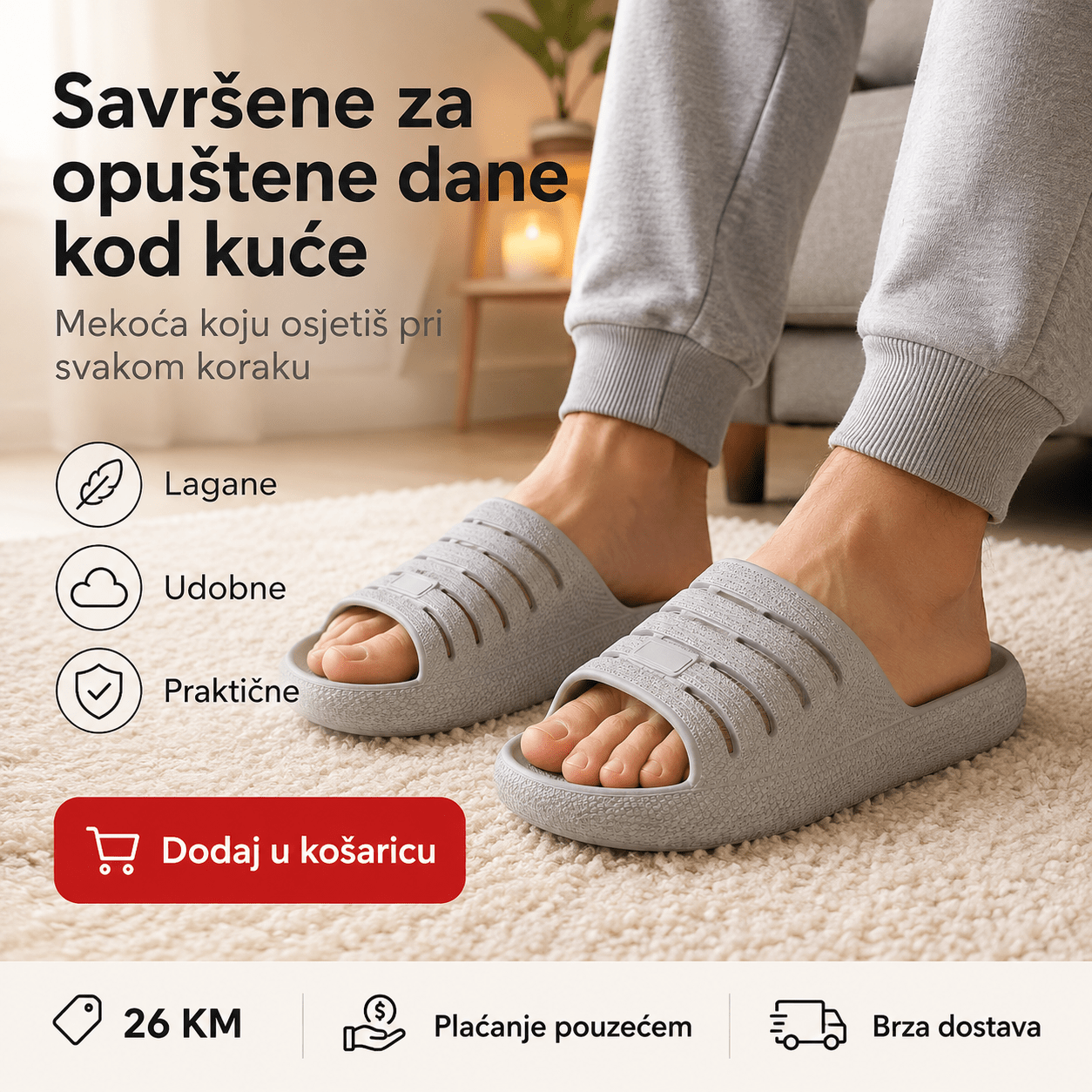 Muške Ljetne Papuče Veliki Brojevi – – 44 – slika 4