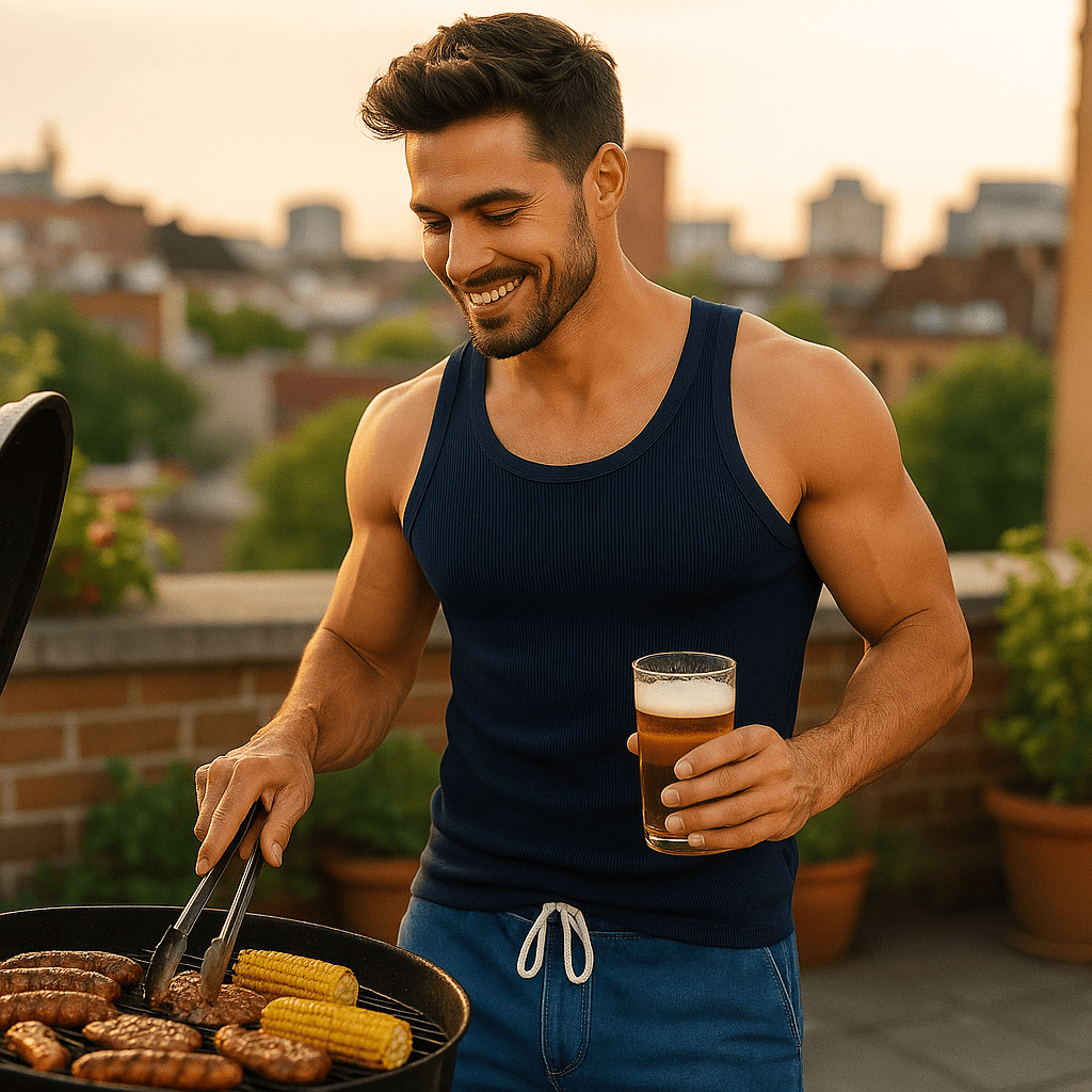 Muške potkošulje – – Crna L – slika 13