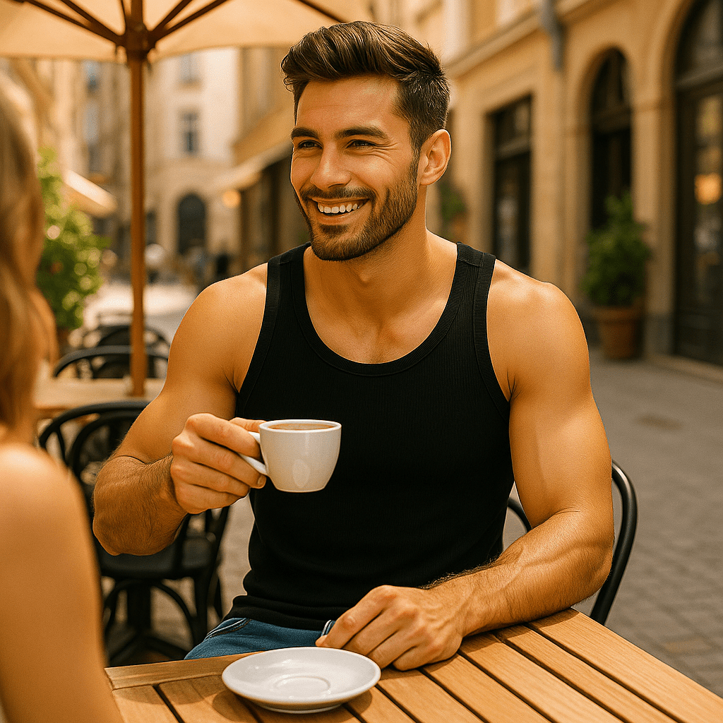 Muške potkošulje – – Crna L – slika 14