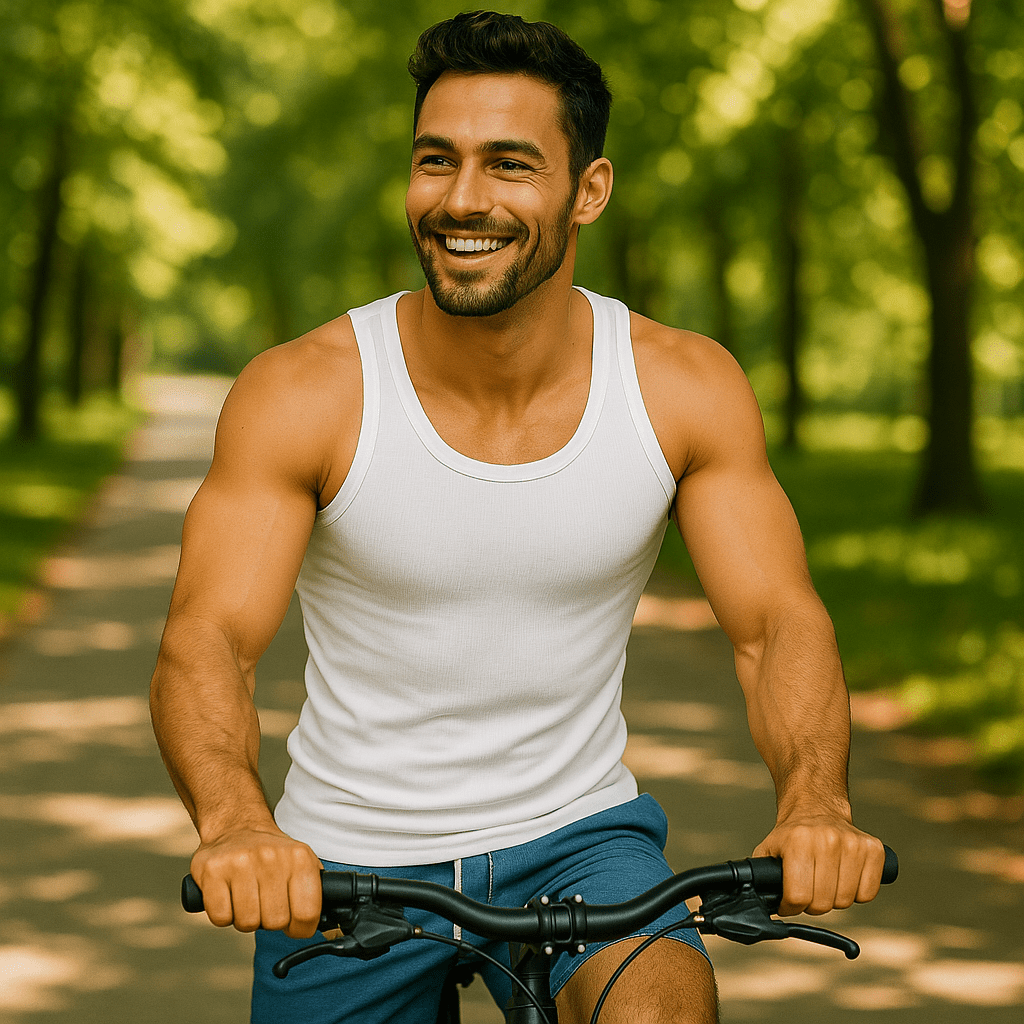 Muške potkošulje – – Crna L – slika 5