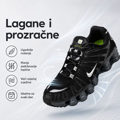 Muške Premium Crne Sportske Tenisice s Bijelim Detaljima – prikaz 4