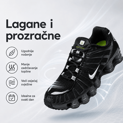 Muške Premium Crne Sportske Tenisice s Bijelim Detaljima – Muške tenisice – 41 – slika 4