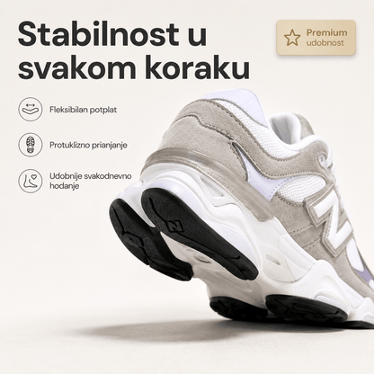 Muške Premium Lifestyle Tenisice – Sivo-Bijele – Muške tenisice – 41 – slika 7