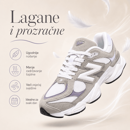 Muške Premium Lifestyle Tenisice – Sivo-Bijele – Muške tenisice – 41 – slika 6