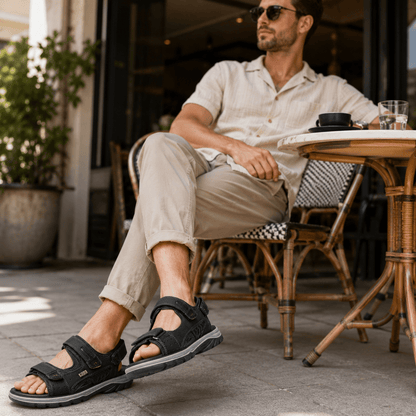 Muške Premium Sandale – – 41 Smeđa – slika 5