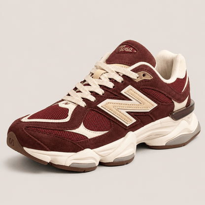 Muške Premium Sportske Tenisice – Bordo-Krem – Muške tenisice – 41 – slika 1