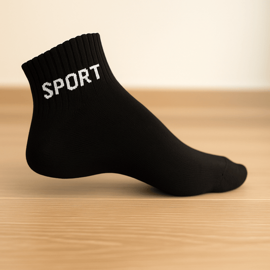 Muške sportske čarape ECS SPORT – 12 pari – – Crna – slika 4