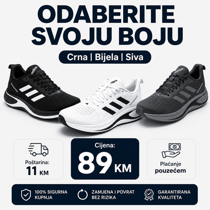 Muške Sportske Tenisice – – Crna 41 – slika 3