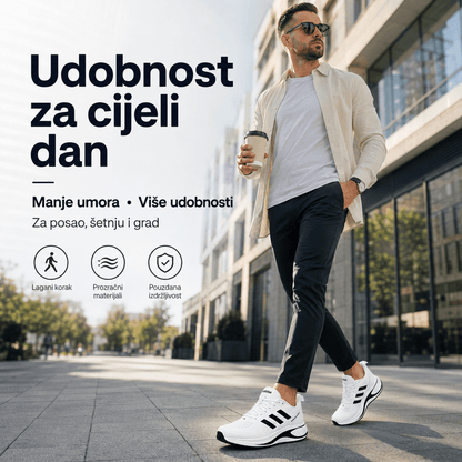 Muške Sportske Tenisice – – Crna 41 – slika 10
