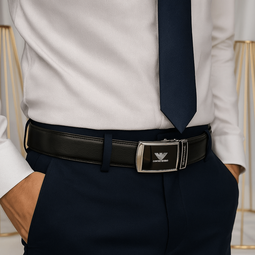 Muški Brendirani Kajiš s Automatskom Kopčom - SAMO KLIKNI