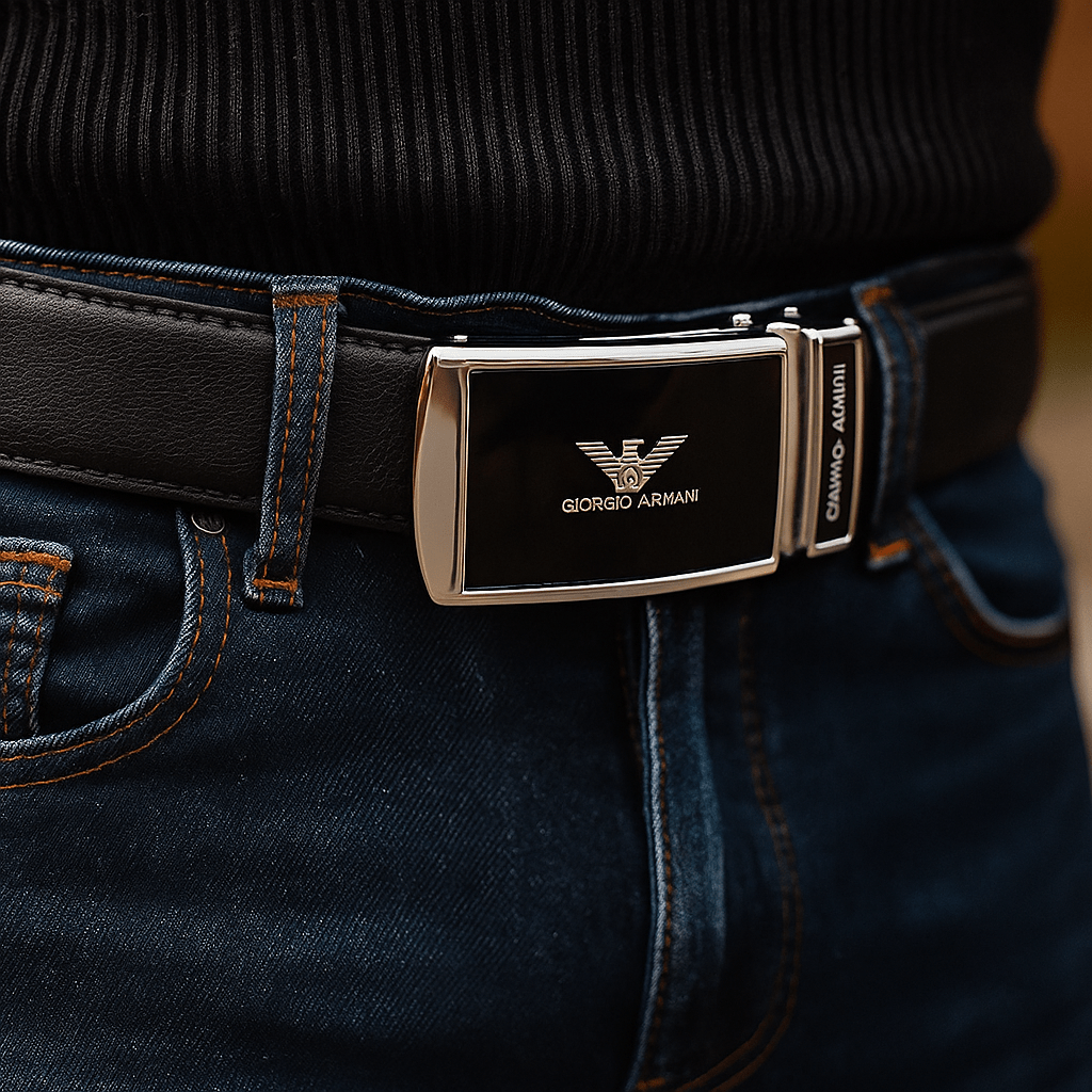 Muški Brendirani Kajiš s Automatskom Kopčom - SAMO KLIKNI