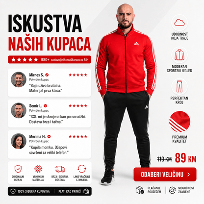 Muški sportski komplet – Muška Moda i Odjeća – S – slika 4