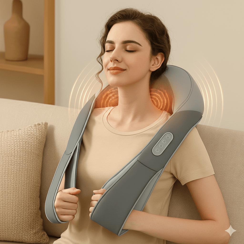 Napredni masažer za vrat i ramena - SAMO KLIKNI