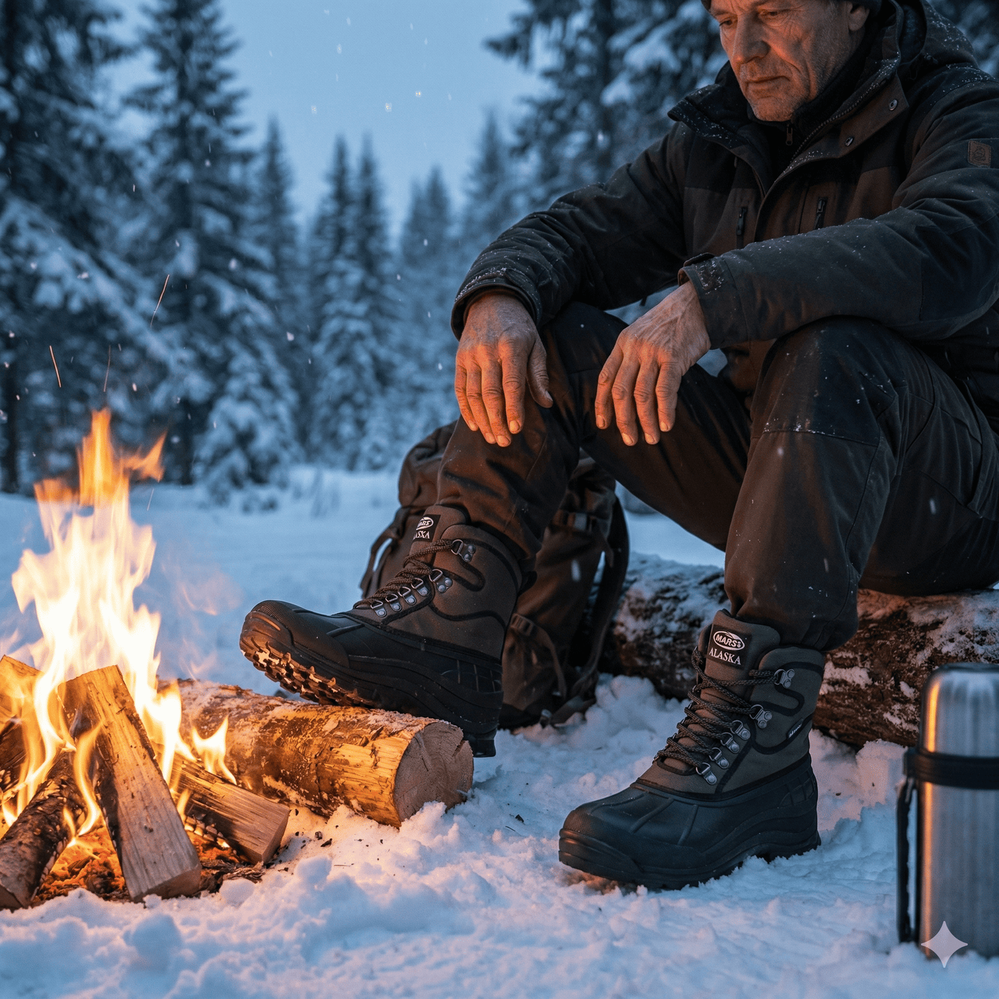 Nepromočive zimske čizme Marshall Alaska – – 42 – slika 3