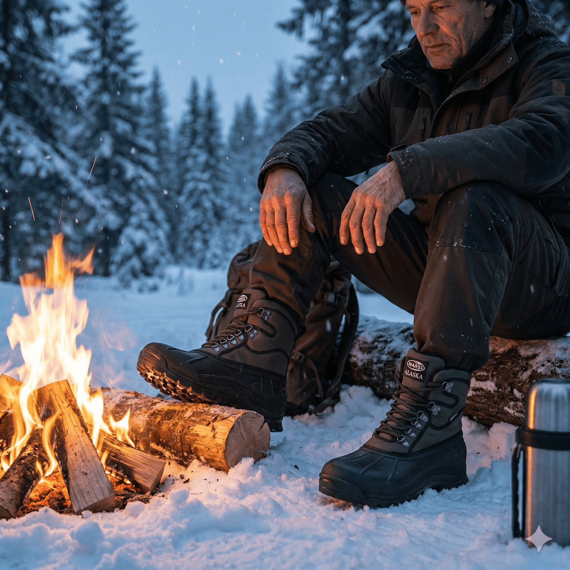 Nepromočive zimske čizme Marshall Alaska – – 42 – slika 3