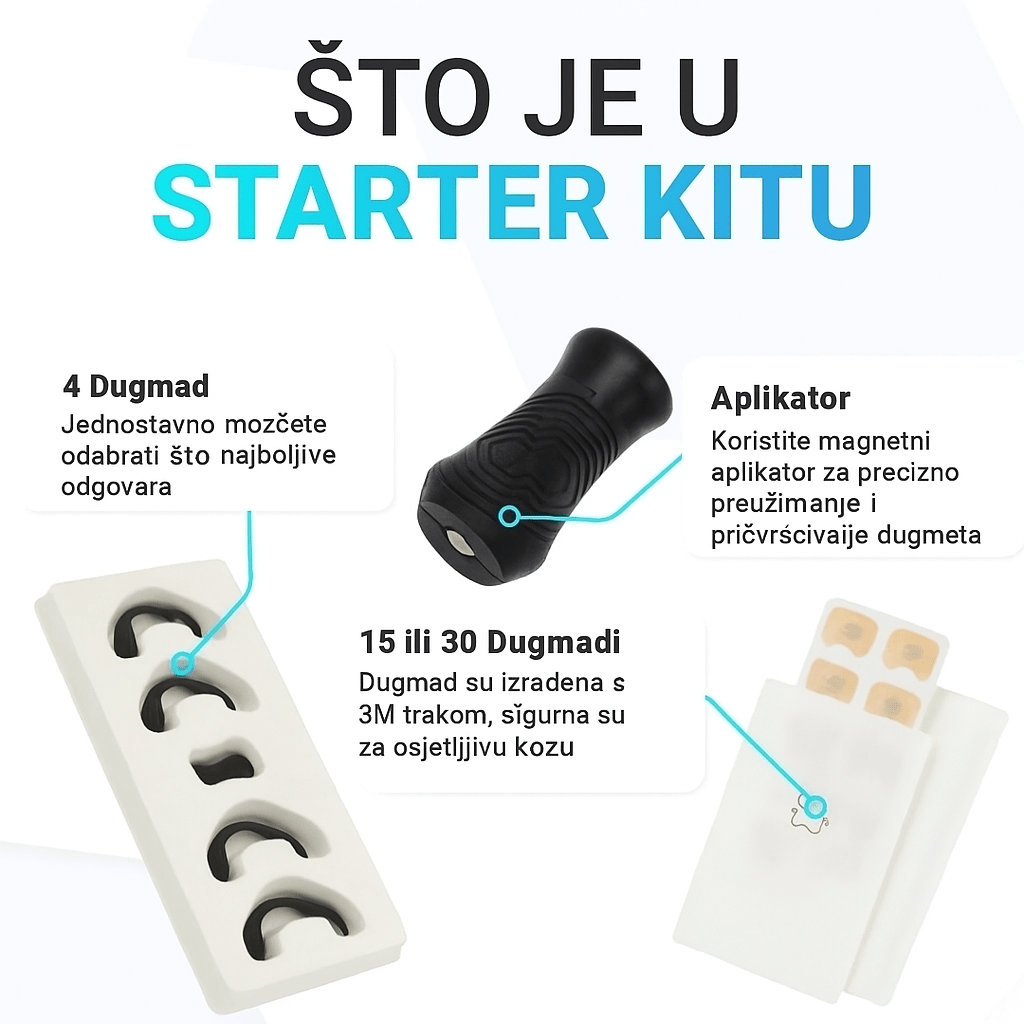 Nosni Dilatator za Lakše Disanje - SAMO KLIKNI