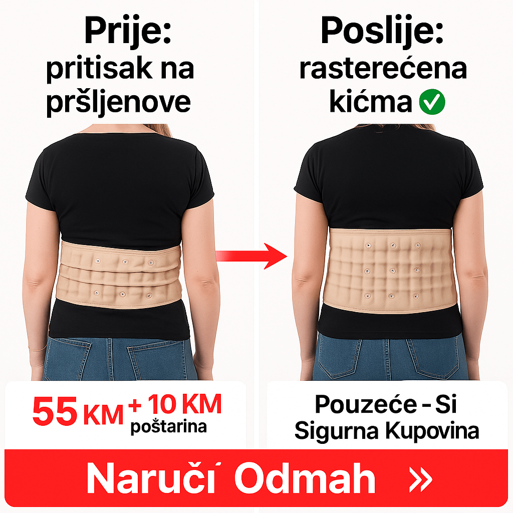 Ortopedski Pojas za Kičmu - SAMO KLIKNI