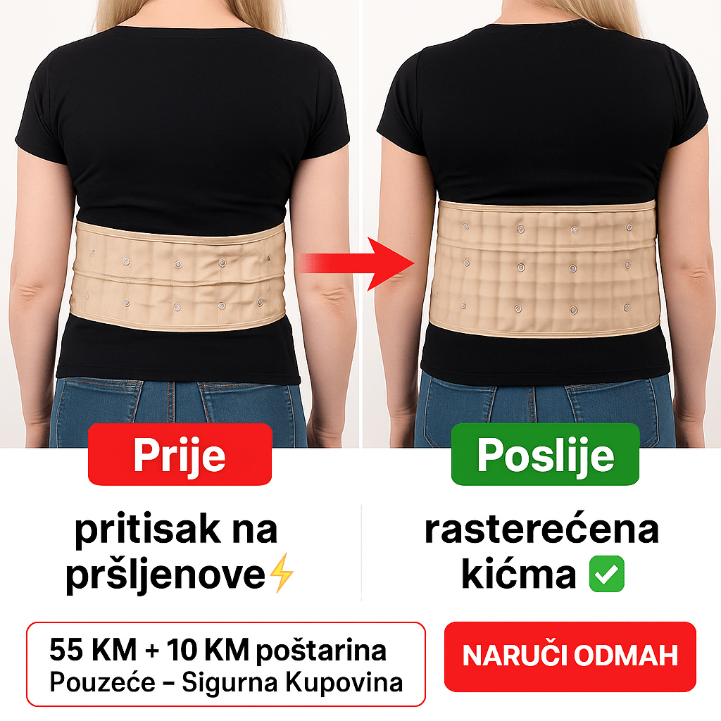 Ortopedski Pojas za Kičmu - SAMO KLIKNI