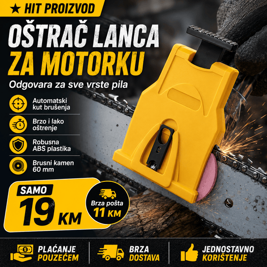 Oštrač lanca za motorku – Baštenske Mašine i Motori – – slika 1