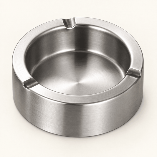 Otvorena srebrna pepeljara – 12 ili 14 cm – Otvorene srebrne pepeljare – 14 cm – slika 1