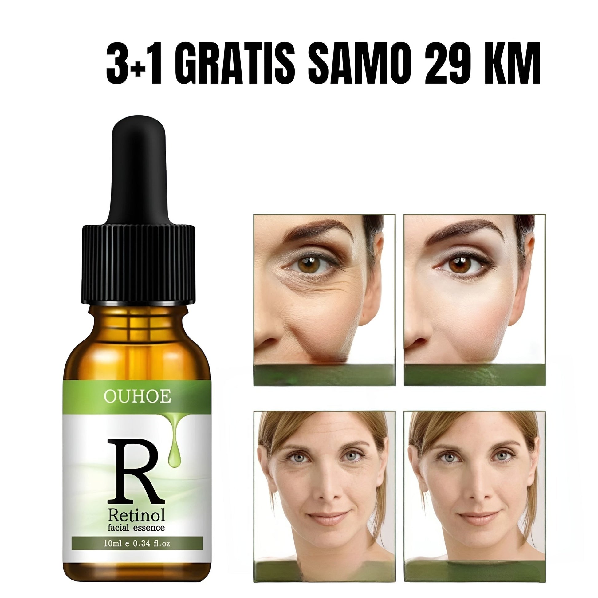 OUHOE Retinol Serum za Lice - SAMO KLIKNI