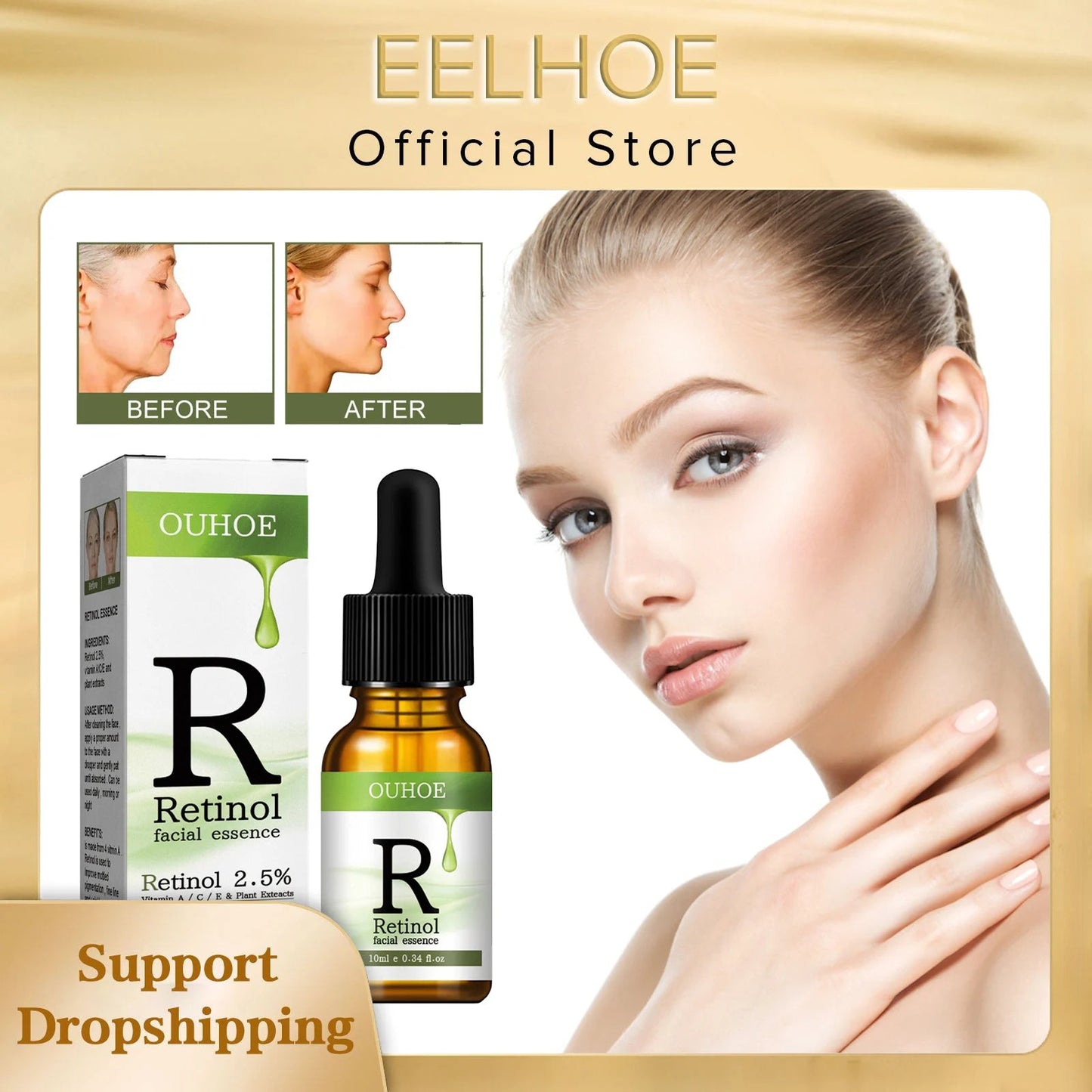 OUHOE Retinol Serum za Lice - SAMO KLIKNI