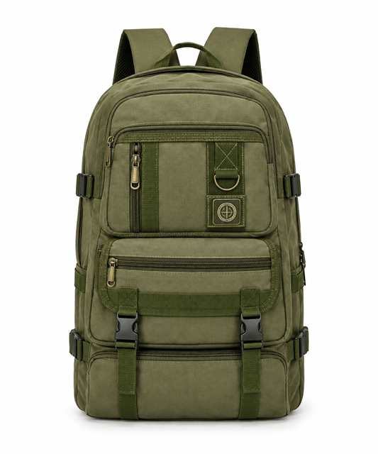 Outdoor ruksak s prednjim preklopima – Ruksaci – Smeđa – slika 1