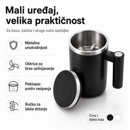 Električni Mlinac u Obliku Šalice za Kavu, Začine i Sjemenke – slika 6