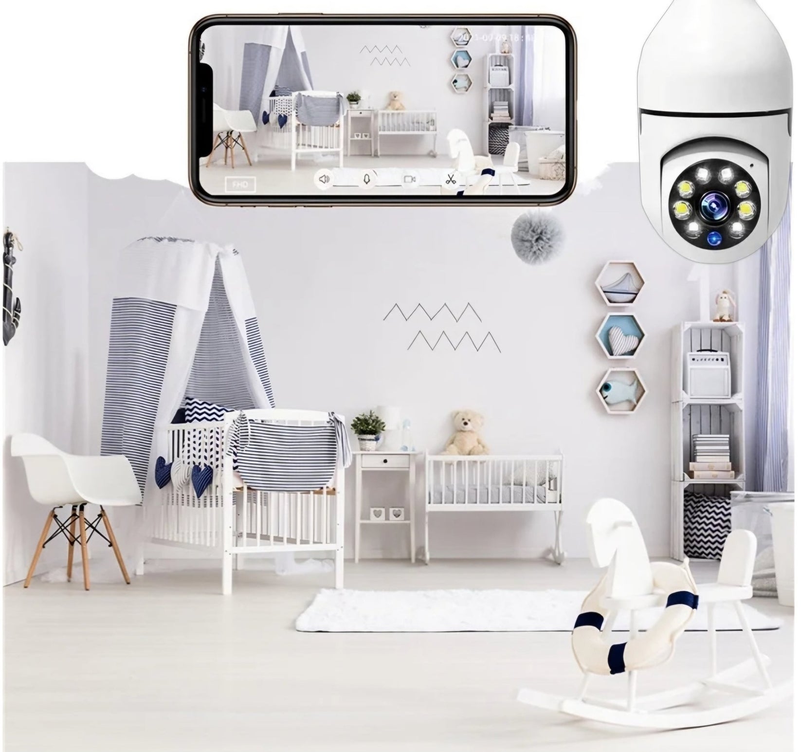 Pametna WiFi Kamera u Obliku Žarulje – – – slika 8