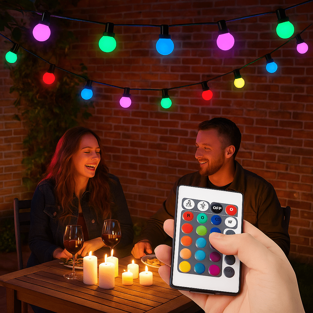 Pametne RGB LED Party Lampice - SAMO KLIKNI