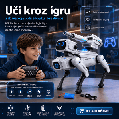 Pametni AI Robot Pas D27 – – – slika 2