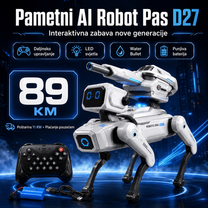 Pametni AI Robot Pas D27 – – – slika 3