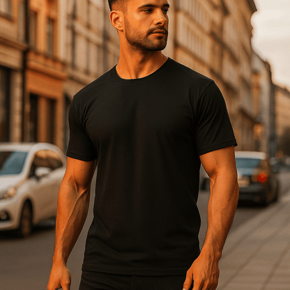 Pamučne majice kratkih rukava - Pamučne majice kratkih rukava – – Crna M – slika 29