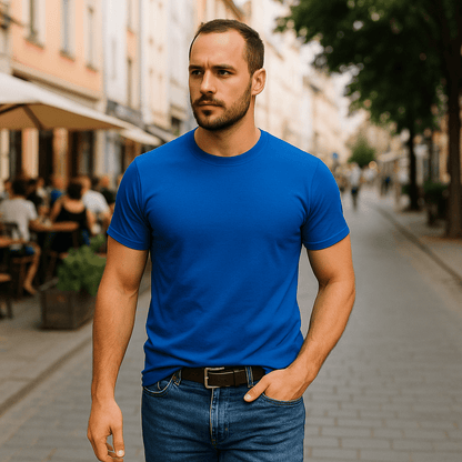 Pamučne majice kratkih rukava - Pamučne majice kratkih rukava – – Crvena M – slika 16